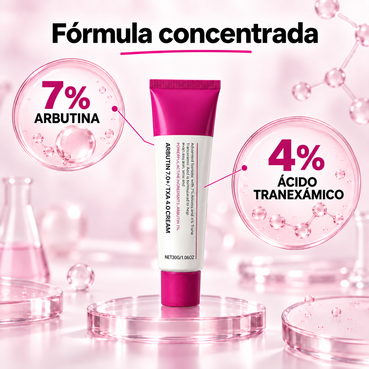 Suaviza® crema Antimanchas Iluminadora | Arbutina + Ácido Tranexámico