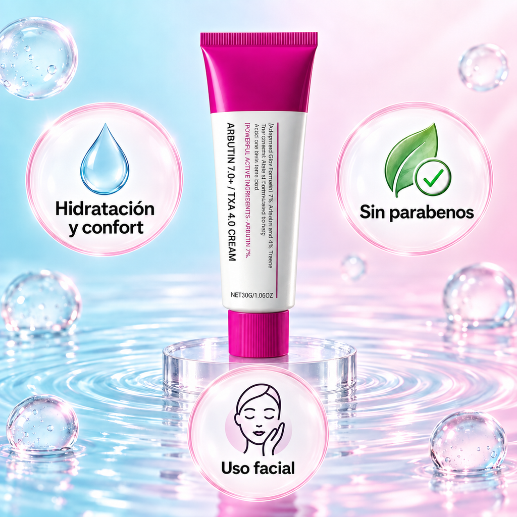 Suaviza® crema Antimanchas Iluminadora | Arbutina + Ácido Tranexámico